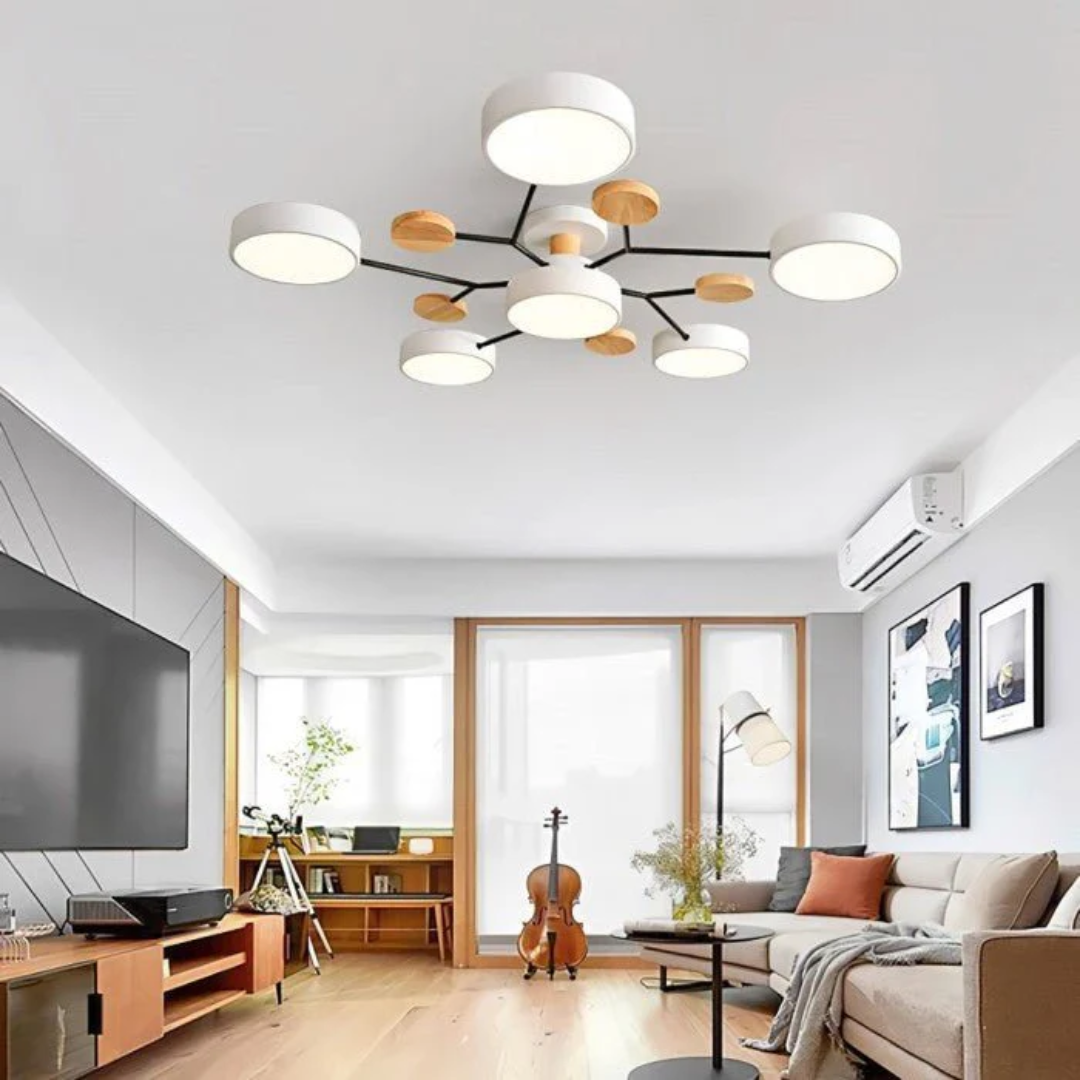 Wieloramienna Lampa LED