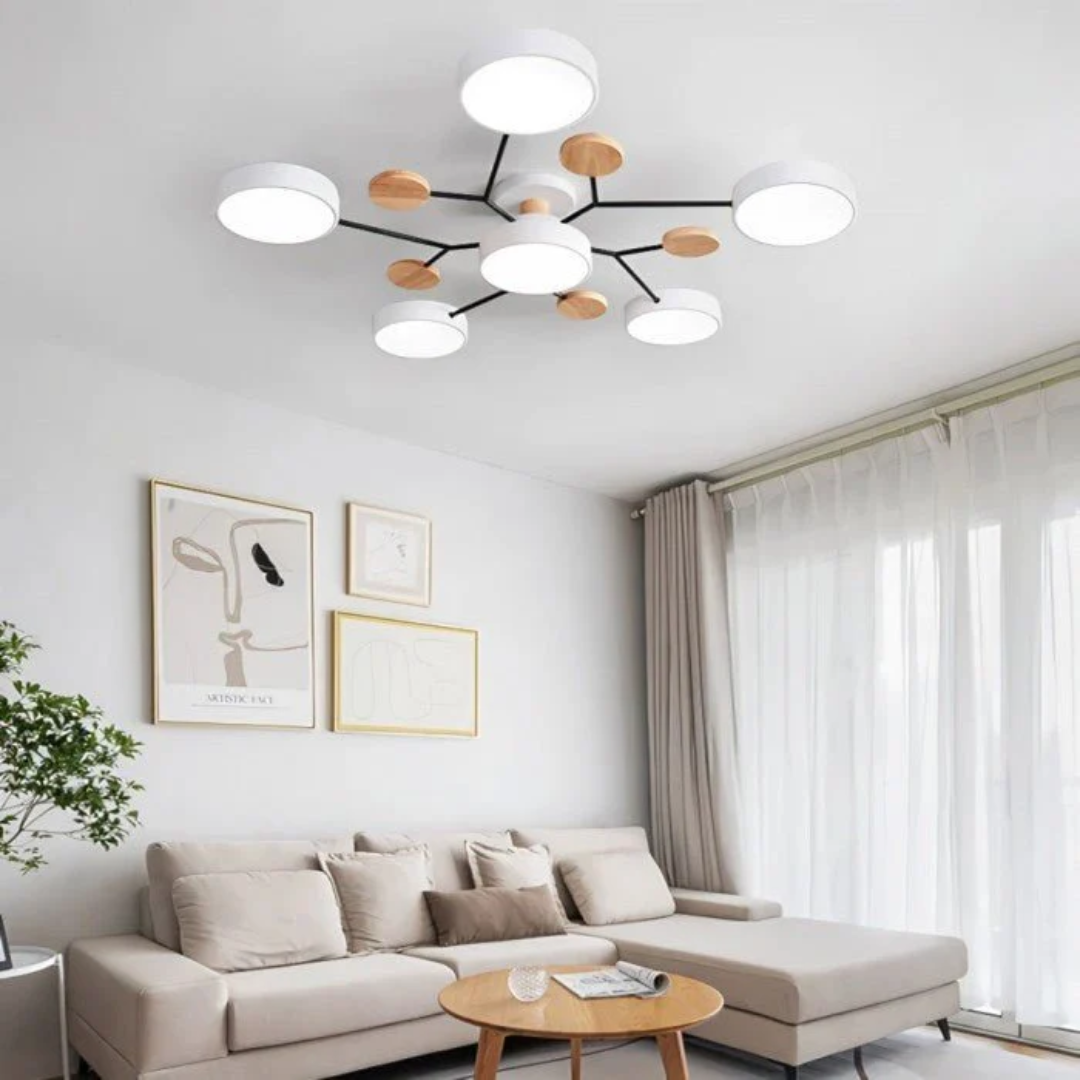 Wieloramienna Lampa LED