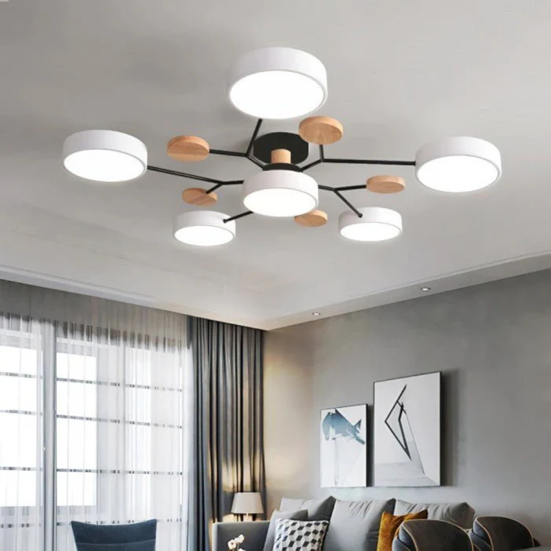 Wieloramienna Lampa LED
