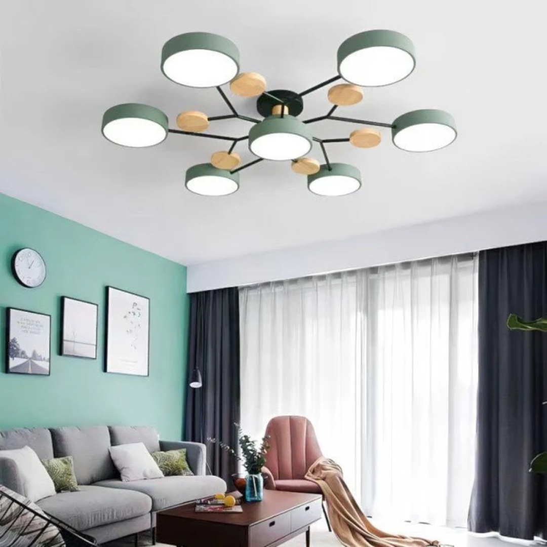 Wieloramienna Lampa LED