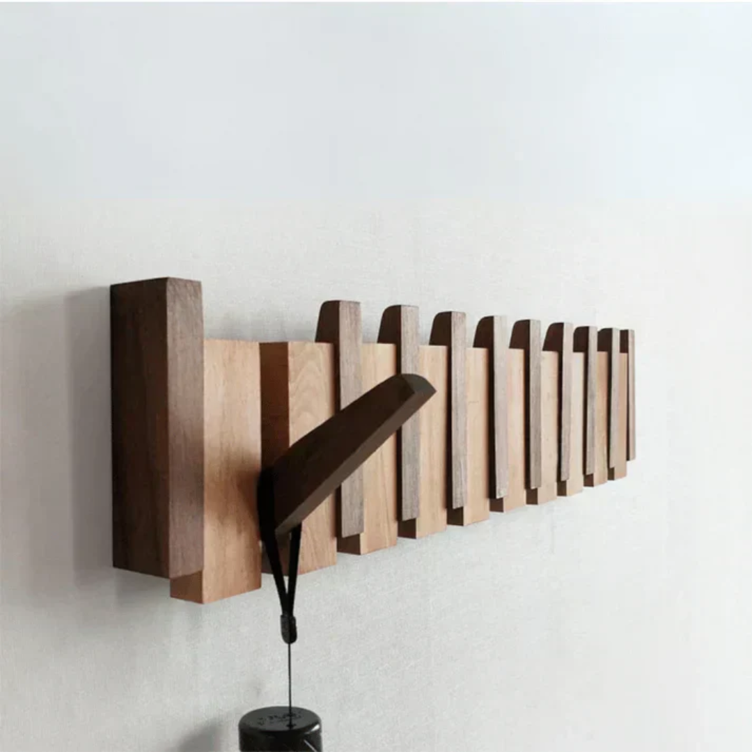 Wielofunkcyjny Wieszak na Ubrania i Klucze – Stylowy Organizer do Domu