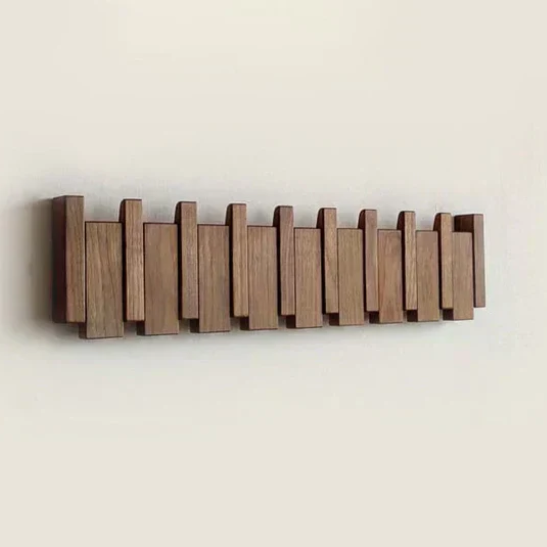 Wielofunkcyjny Wieszak na Ubrania i Klucze – Stylowy Organizer do Domu