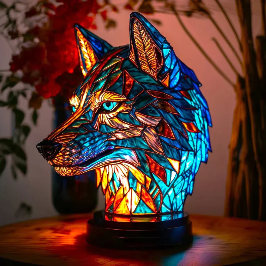 Nowoczesna estetyczna lampa stołowa