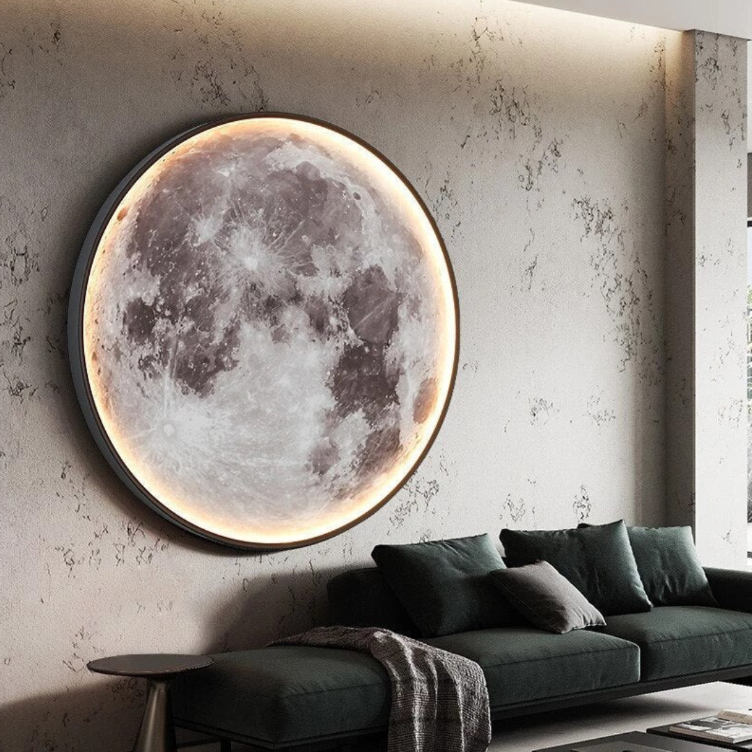 Lampa LED Księżycowa z Regulacją Światła – AstroGlow