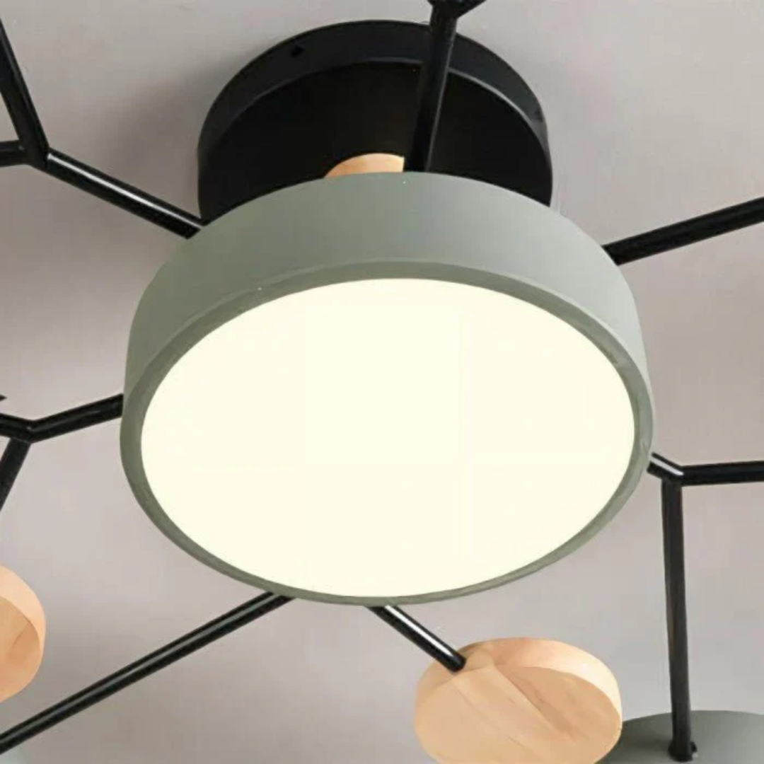 Wieloramienna Lampa LED
