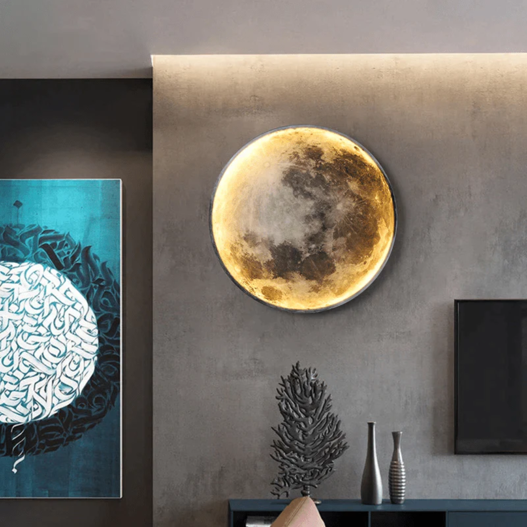 Lampa LED Księżycowa z Regulacją Światła – AstroGlow