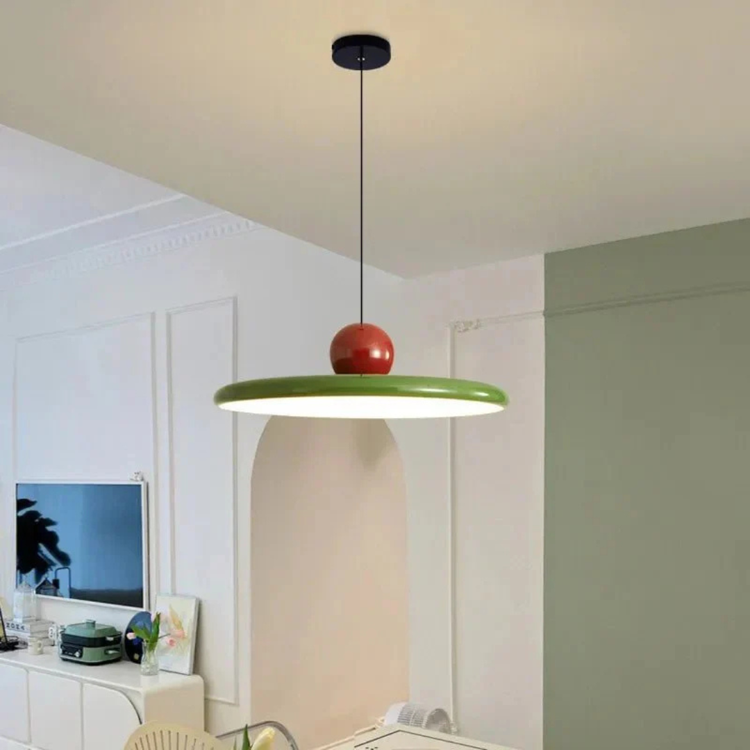 Minimalistyczna lampa LED inspirowana Bauhausem