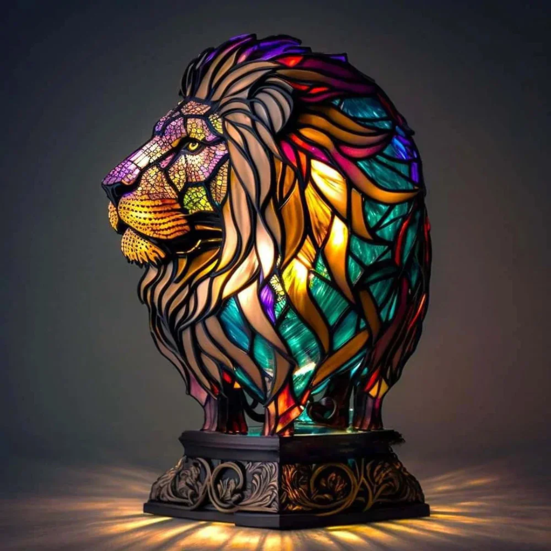 Nowoczesna estetyczna lampa stołowa