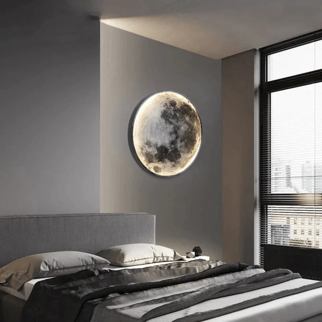 Lampa LED Księżycowa z Regulacją Światła – AstroGlow