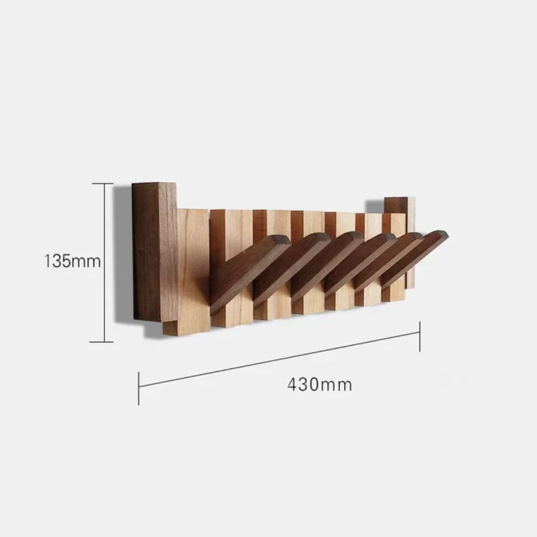 Wielofunkcyjny Wieszak na Ubrania i Klucze – Stylowy Organizer do Domu