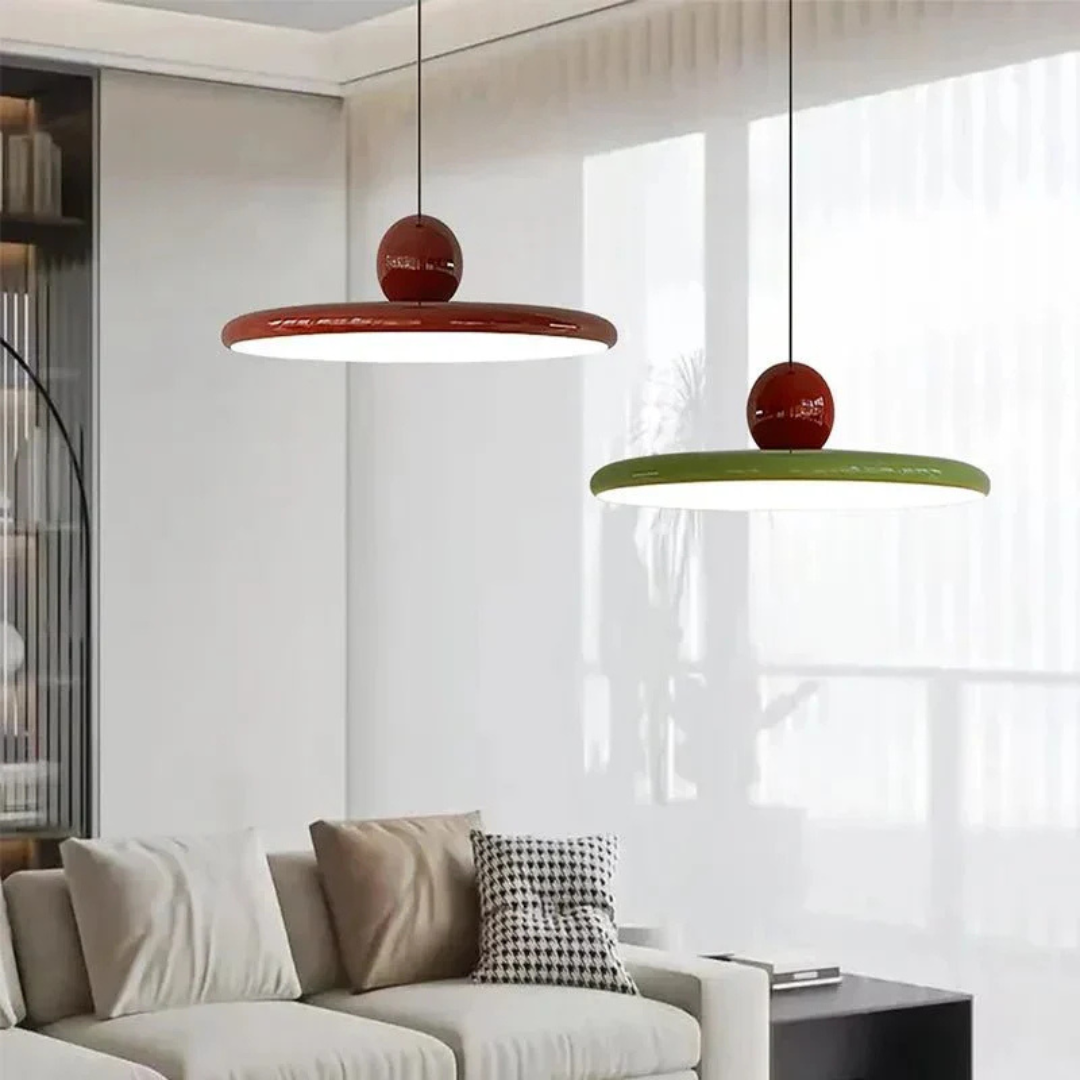 Minimalistyczna lampa LED inspirowana Bauhausem