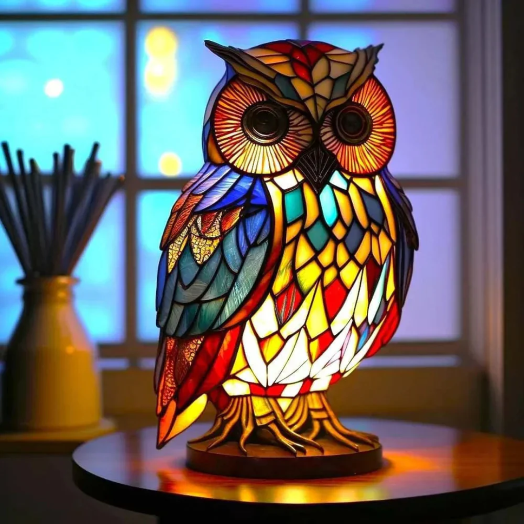 Nowoczesna estetyczna lampa stołowa