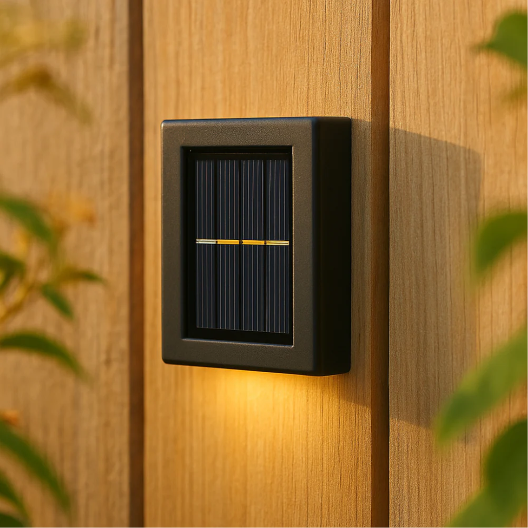Up-Down – Bezprzewodowe, Wodoodporne Lampy Ścienne LED na Energii Słonecznej – Nastrojowe Oświetlenie do Użytku Zewnętrznego