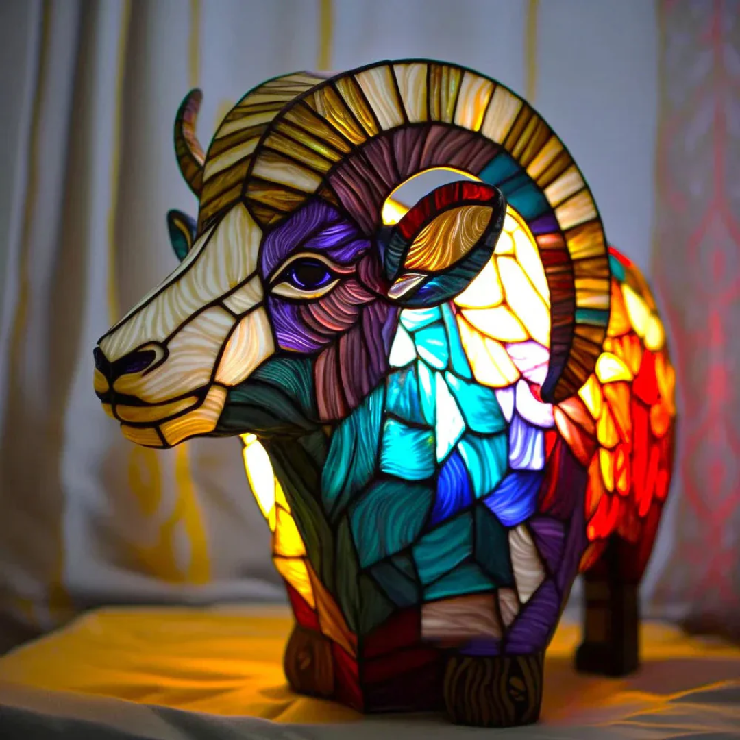 Nowoczesna estetyczna lampa stołowa