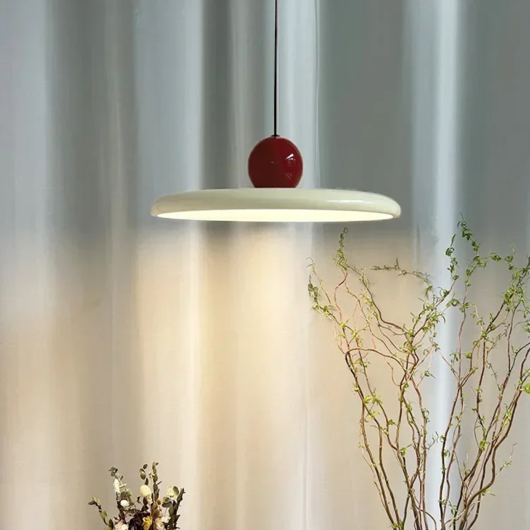 Minimalistyczna lampa LED inspirowana Bauhausem